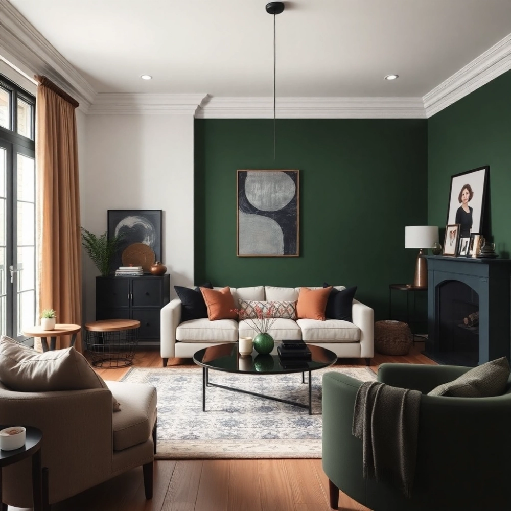 Butelkowa Zieleń Z Czym Łączyć Wnętrza