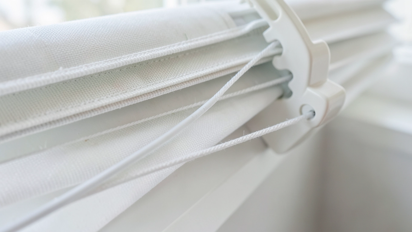 Jak przeciągnąć sznurek w rolecie wewnętrznej