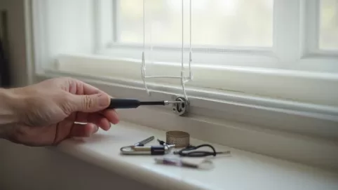 Jak otworzyć kasetę rolety wewnętrznej