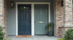 Najmodniejsze kolory drzwi zewnętrznych