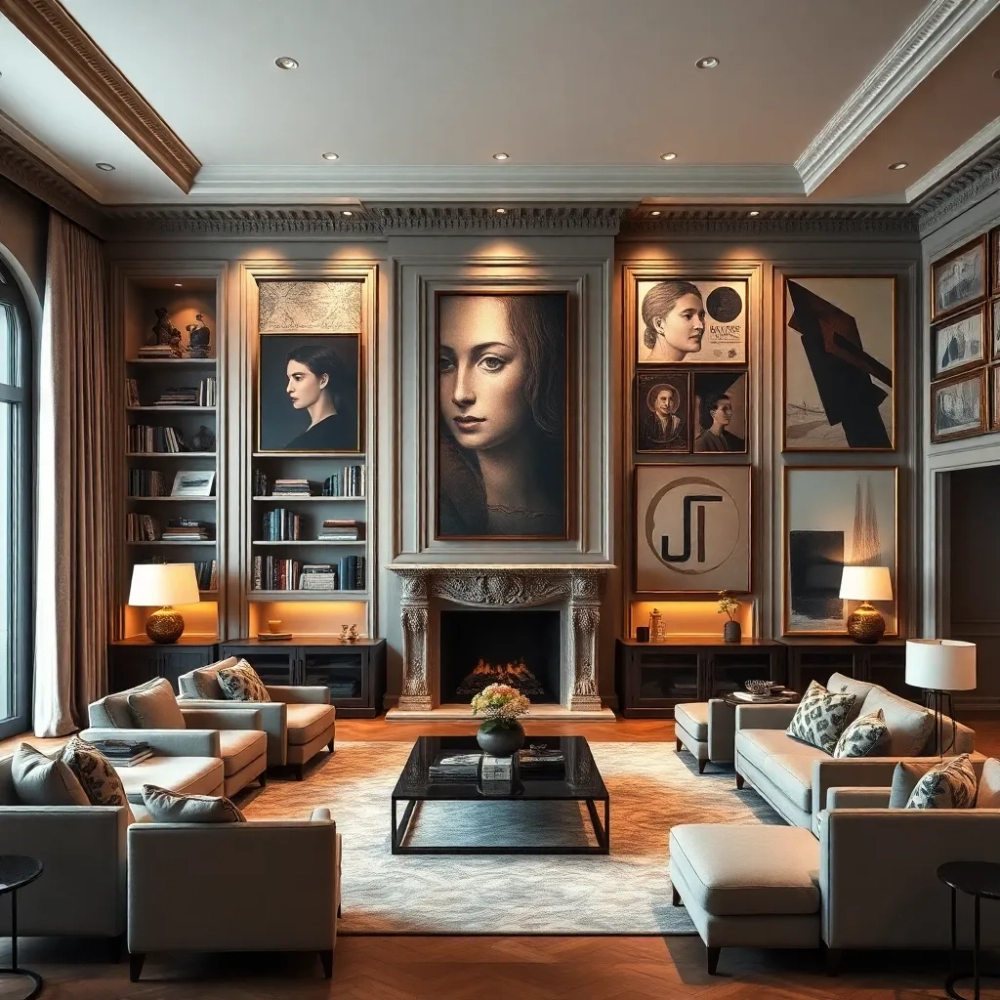 Wnętrza klasyczne nowoczesne